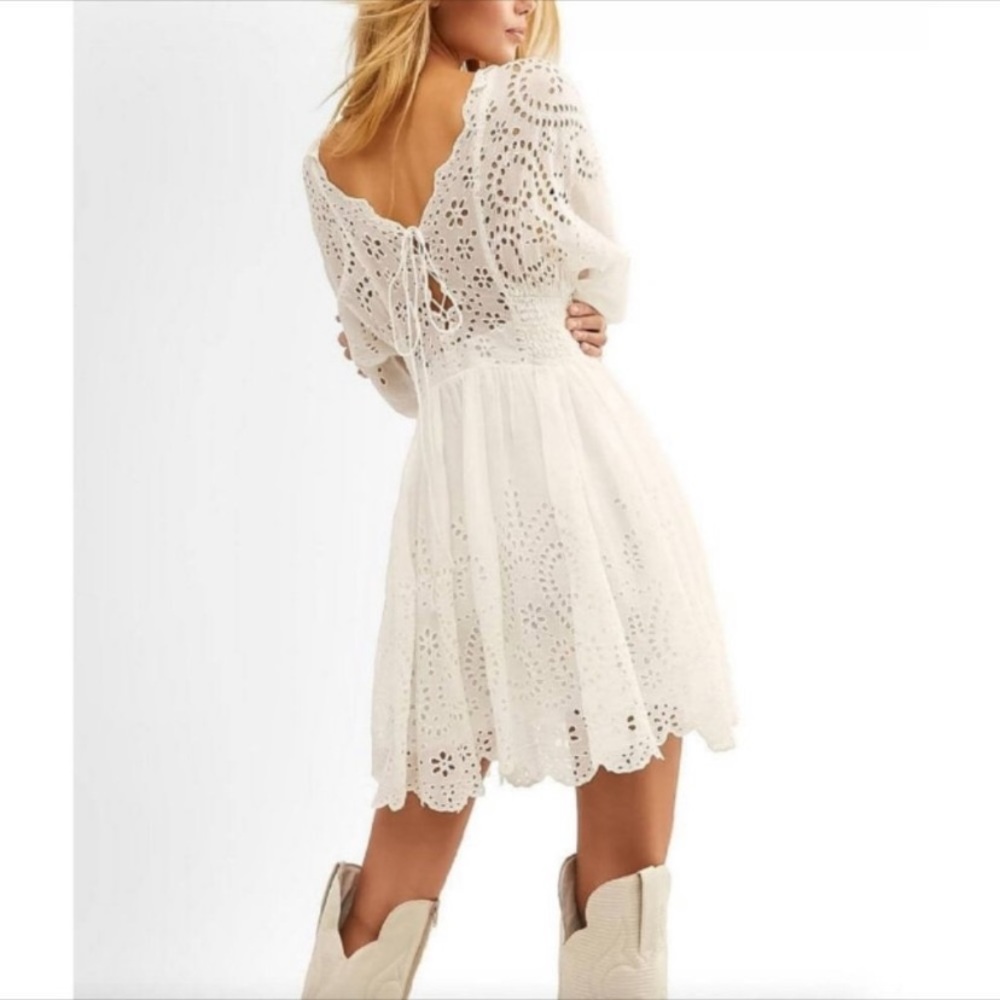 FREE PEOPLE Lottie Dress Medium NWT - Picture 5 of 7